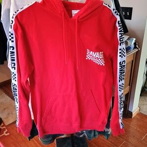 Salvage Red Men's Hoodie Sweater